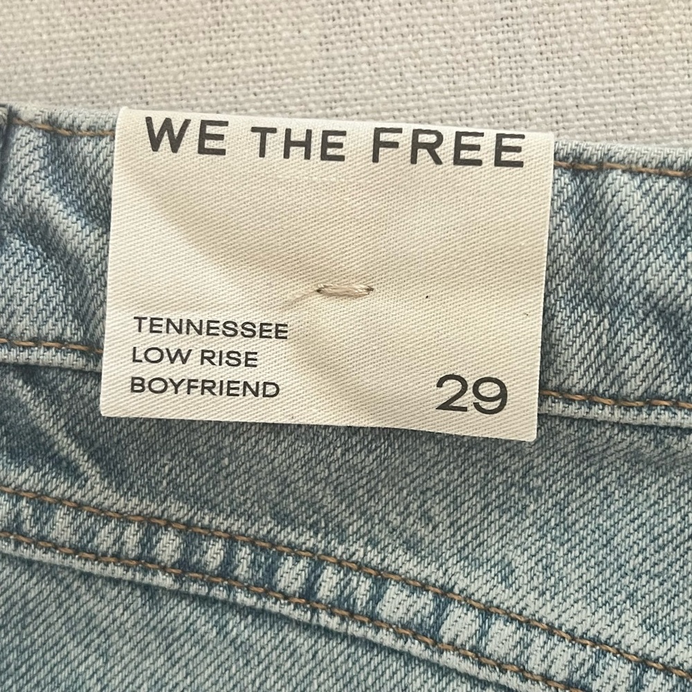 We The Free Tennessee Low Rise Boyfriend Jean, NWT - Picture 11 of 12